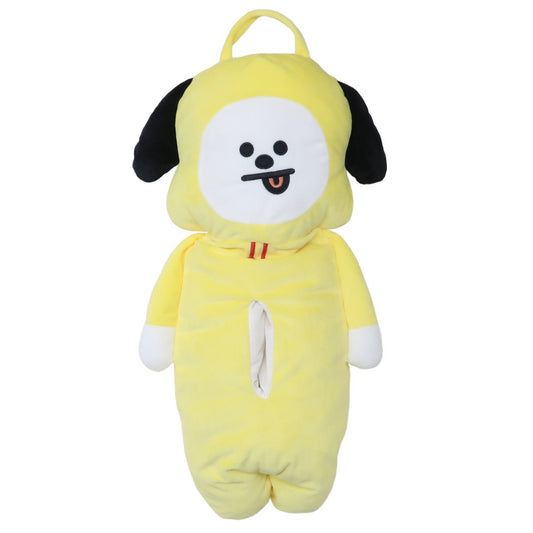 BT21 ぬいぐるみ ティッシュBOXカバー LINE FRIENDS ボックスティッシュケース キャラクター CHIMMY プレゼント