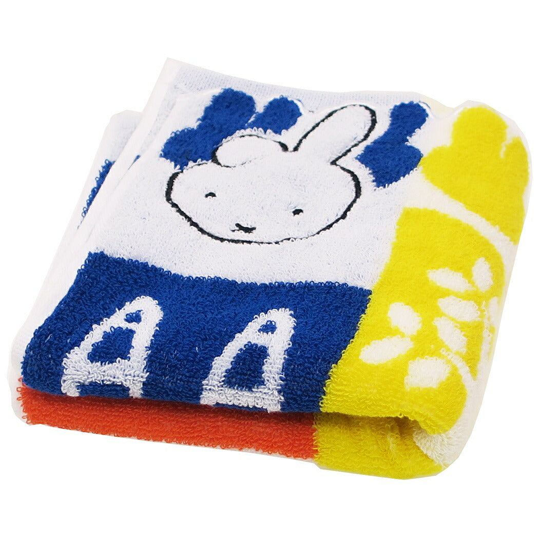 ミッフィー フェイスタオル ジャガードロングタオル 丸眞 ピースmiffy グッズ ギフト雑貨 プレゼント 男の子 女の子