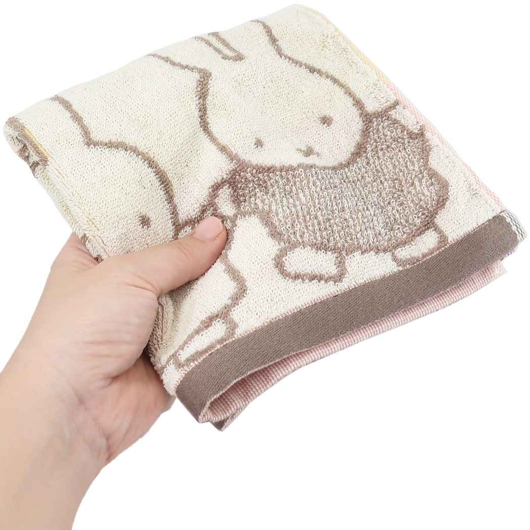 ミッフィー 抗菌防臭 ジャガード ウォッシュタオル ハンドタオル 手つなぎmiffy ディックブルーナ 絵本キャラクター プレゼント