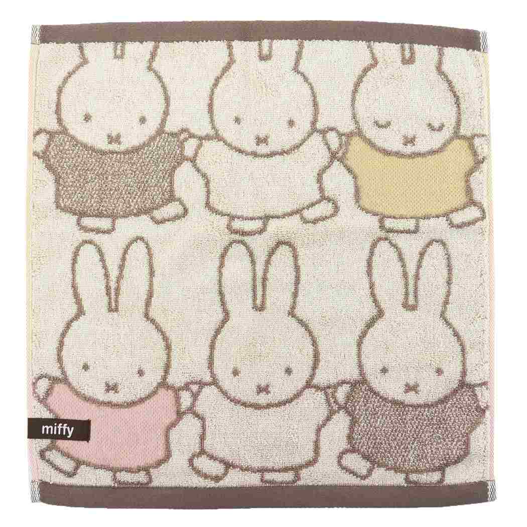 ミッフィー 抗菌防臭 ジャガード ウォッシュタオル ハンドタオル 手つなぎmiffy ディックブルーナ 絵本キャラクター プレゼント