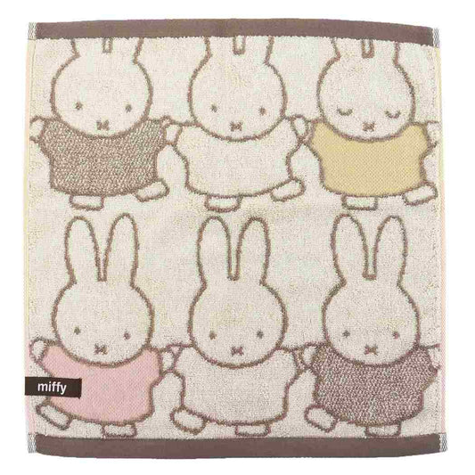 ミッフィー 抗菌防臭 ジャガード ウォッシュタオル ハンドタオル 手つなぎmiffy ディックブルーナ 絵本キャラクター プレゼント