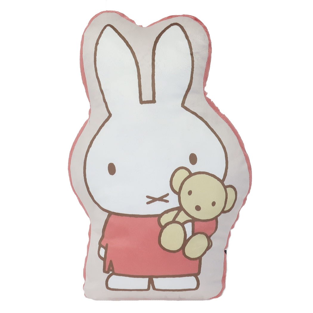 ミッフィー ディックブルーナ 絵本キャラクター クッション ダイカットフェイスクッション ぎゅっとmiffy 丸眞 プレゼント 男の子
