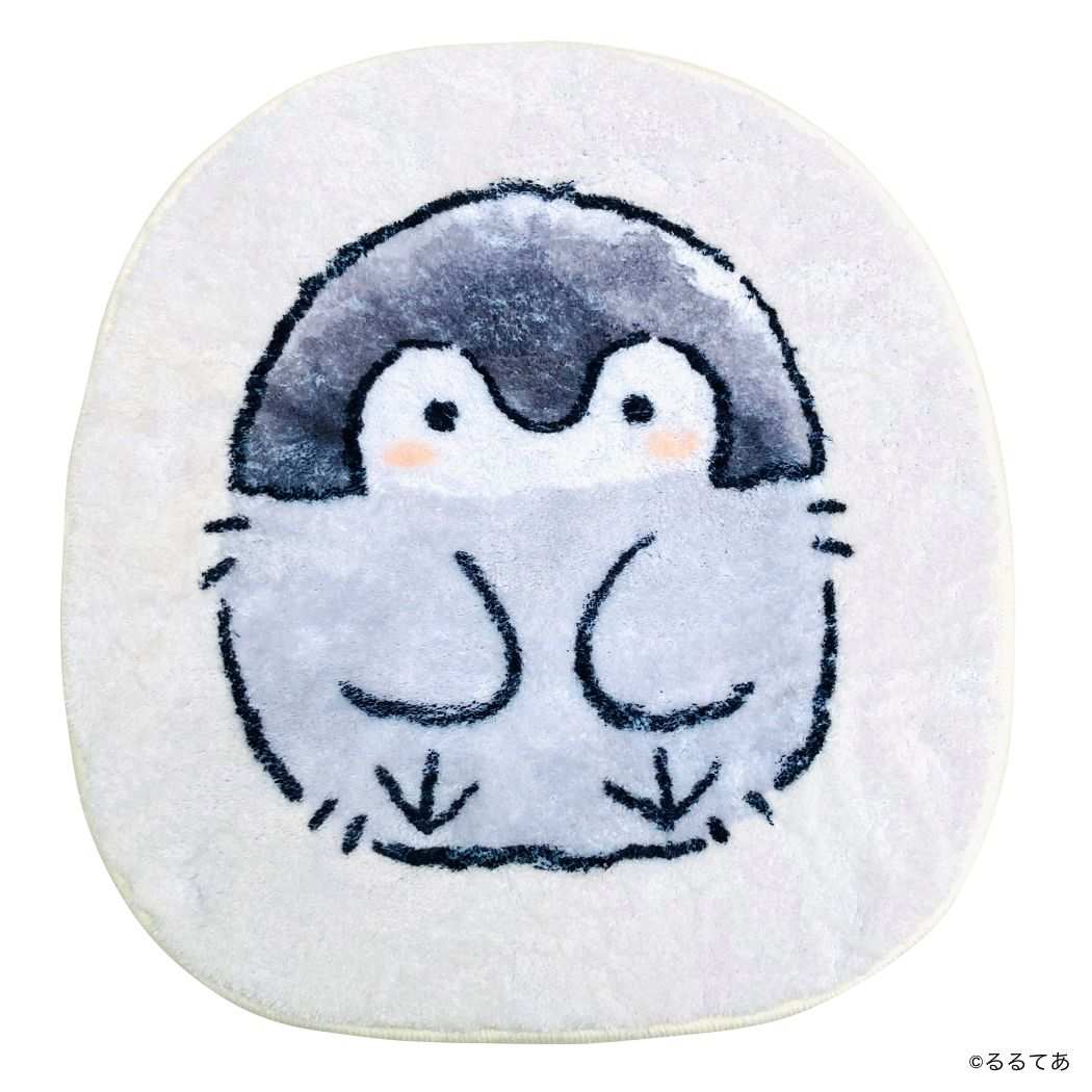 コウペンちゃん グッズ フロアマット キャラクター ダイカットマット