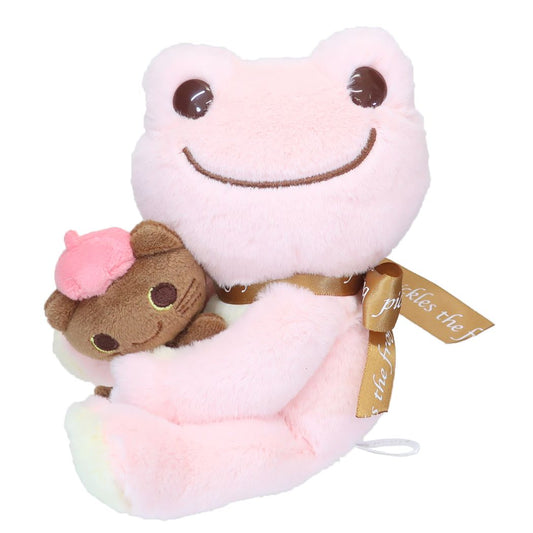 かえるのピクルス グッズ ぬいぐるみ キャラクター プラッシュドール スイートカラー with ピエール