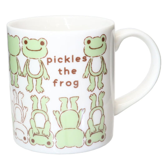 かえるのピクルス キャラクター マグカップ 陶磁器MUG 横並び