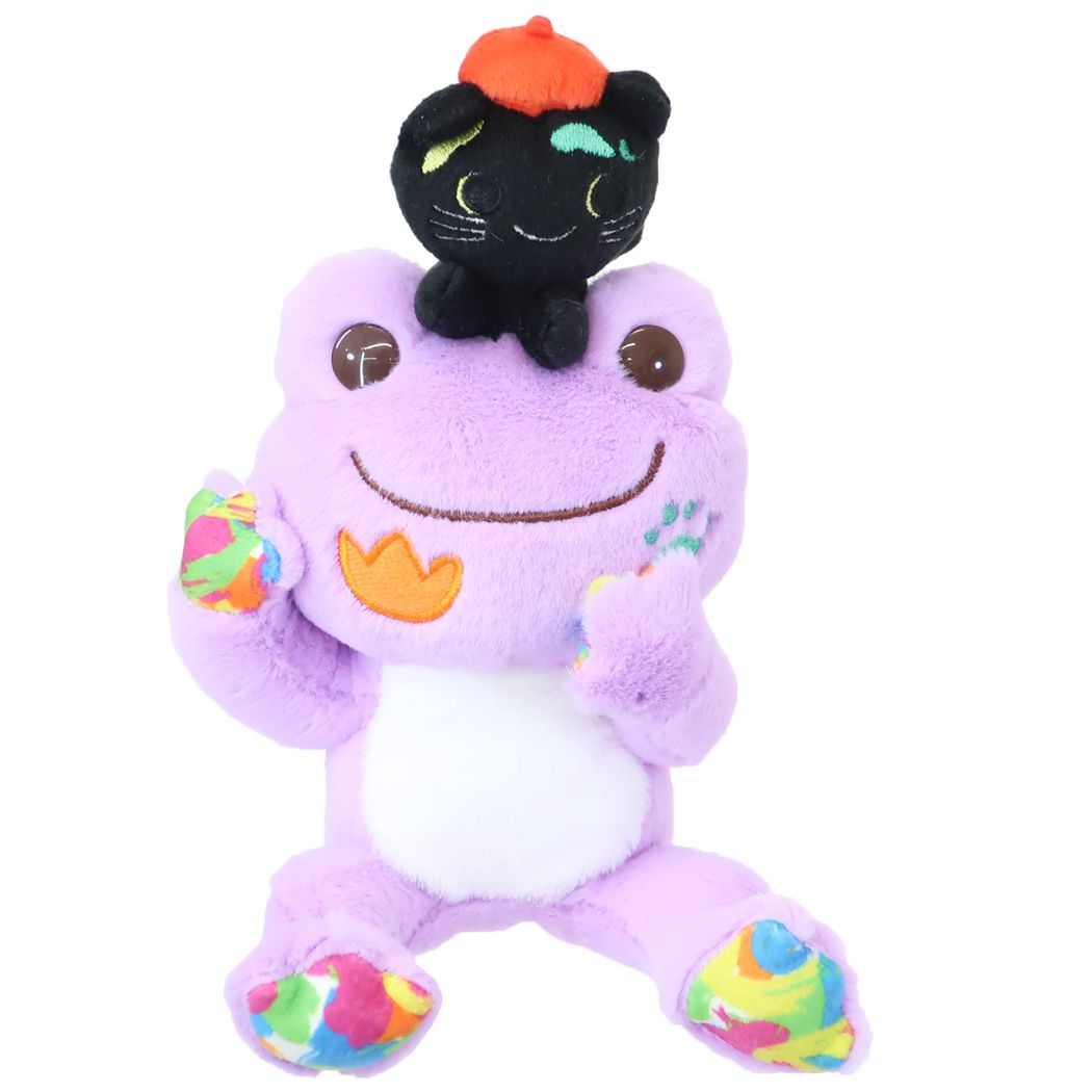 かえるのピクルス キャラクター ぬいぐるみ プラッシュドール アニメピクルス ペイント