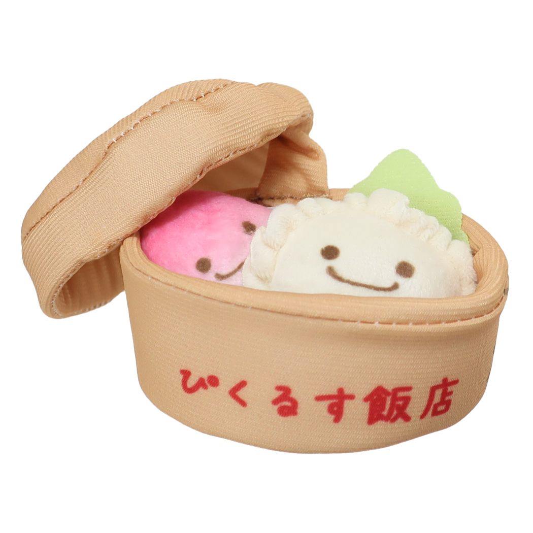 かえるのピクルス キャラクター ぬいぐるみ 点心セット ピクルス飯店