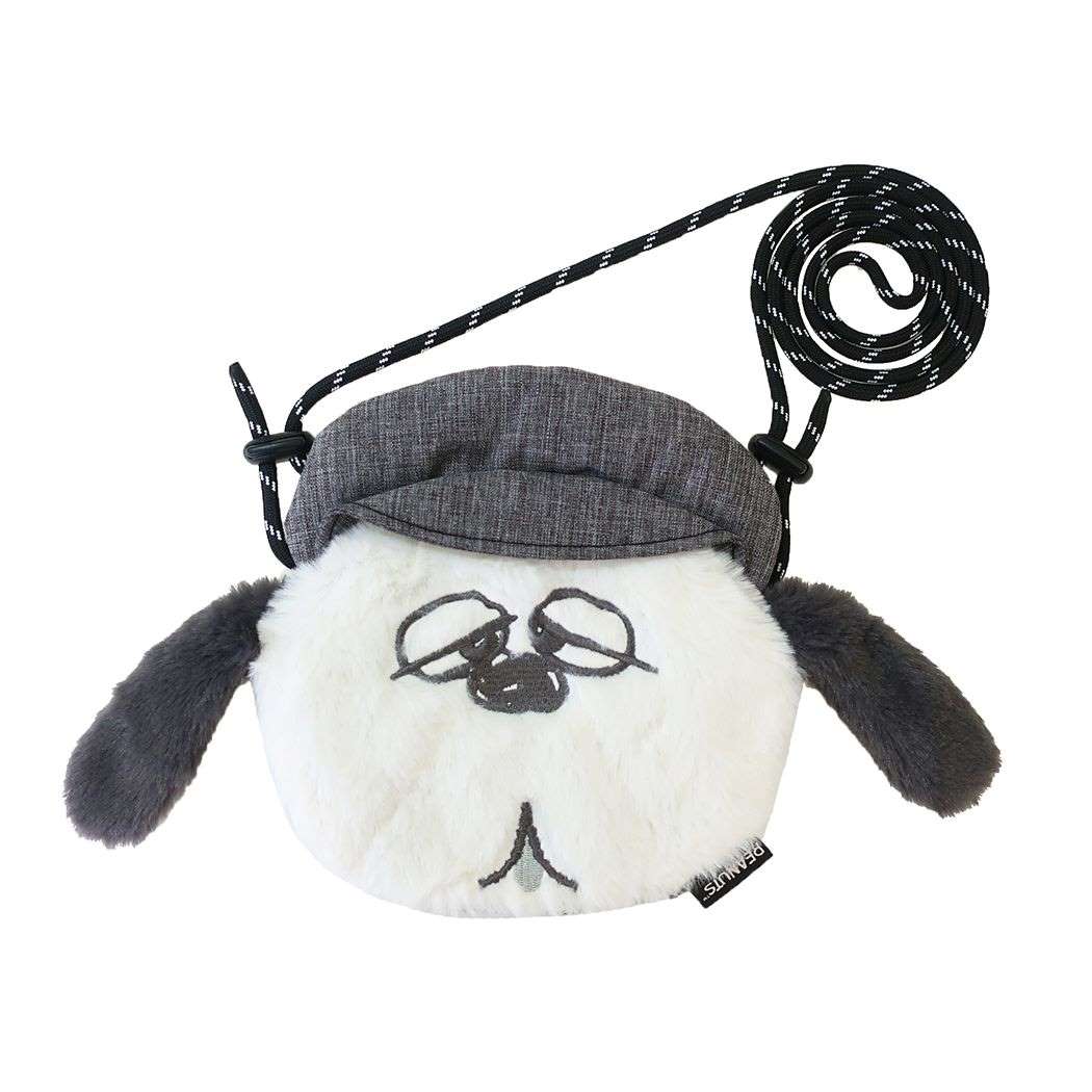 スヌーピー ぬいぐるみサコッシュ ピーナッツ ミニショルダーバッグ キャラクター オラフ