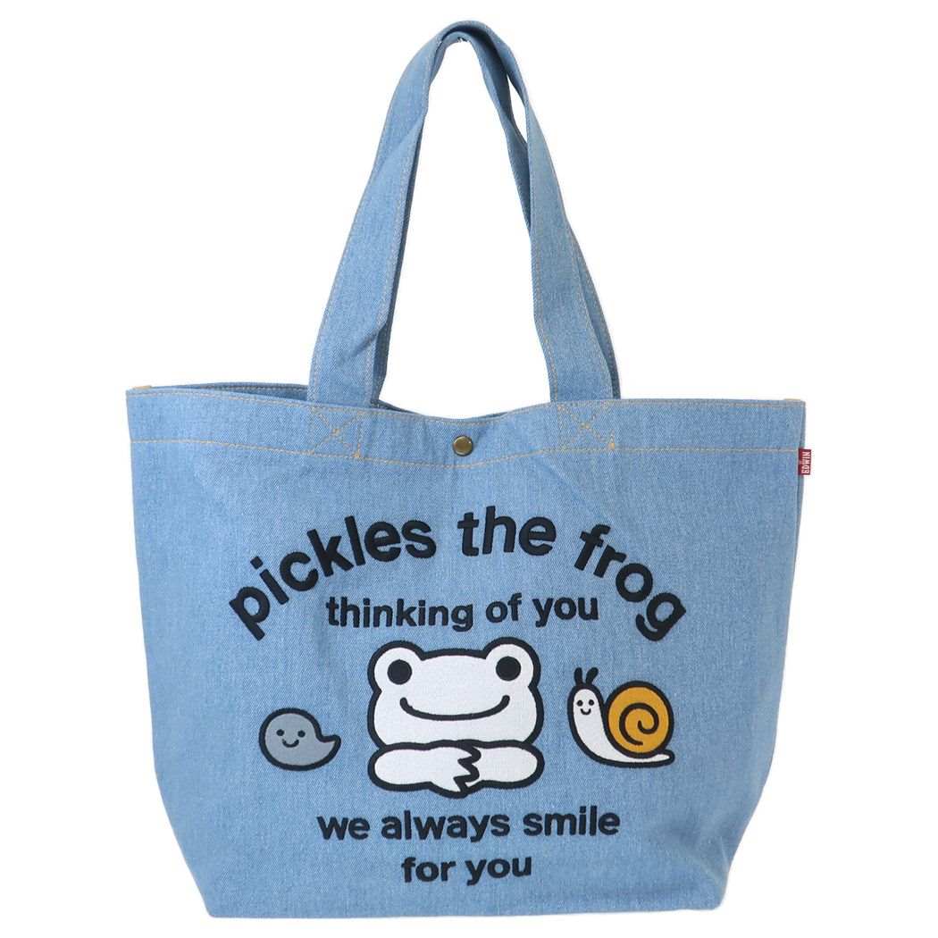 かえるのピクルス Ｂ４トート トートバッグ EDWIN always smile キャラクター