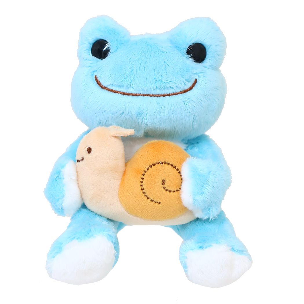 かえるのピクルス ぬいぐるみ プラッシュドール with かたつむりくん そら ナカジマ