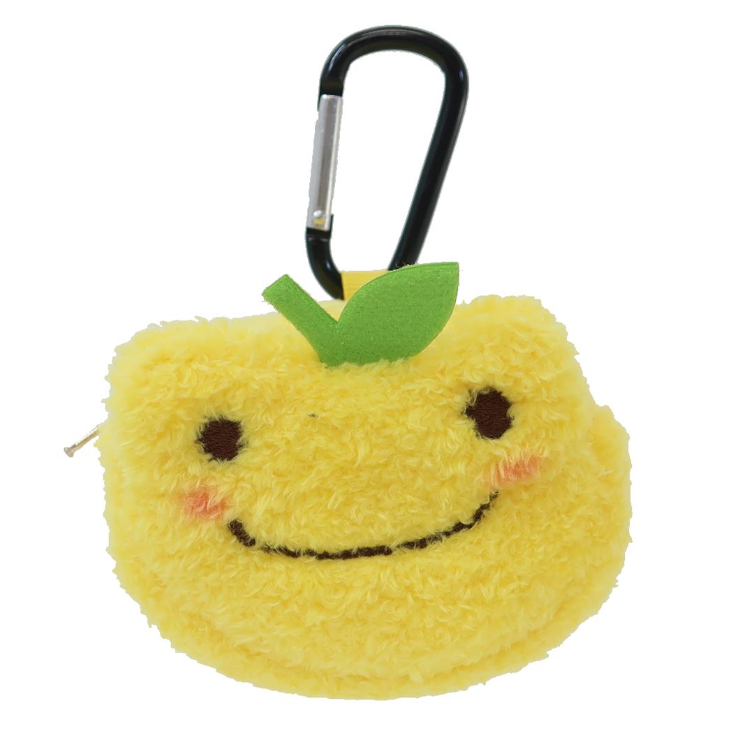かえるのピクルス カラビナミニポーチ ミニポーチ キャラクター ゆず