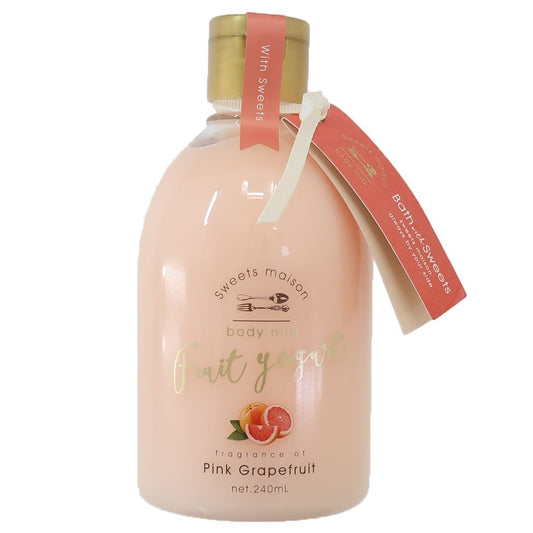 ボディケア用品 スウィーツメゾン フルーツヨーグルトボディミルク ピンクフルーツシリーズ Pinku Grapefruit ノルコーポレーション