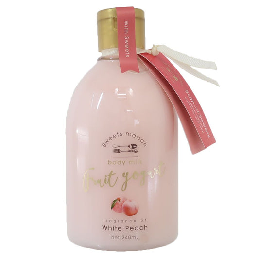 ボディケア用品 スウィーツメゾン フルーツヨーグルトボディミルク ピンクフルーツシリーズ White Peach