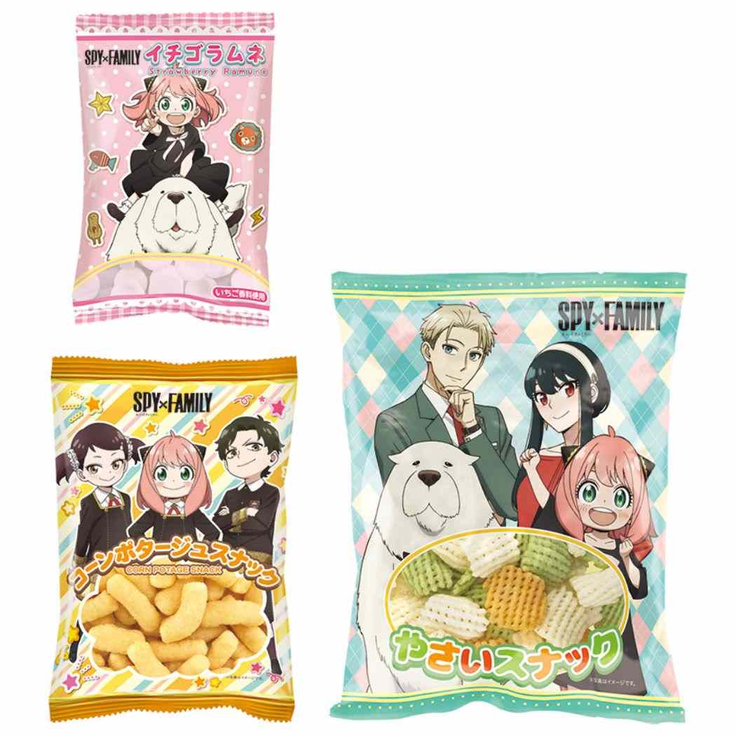 スパイファミリー SPY FAMILY グッズ クリスマスお菓子 アニメキャラクター お菓子ファイルパック