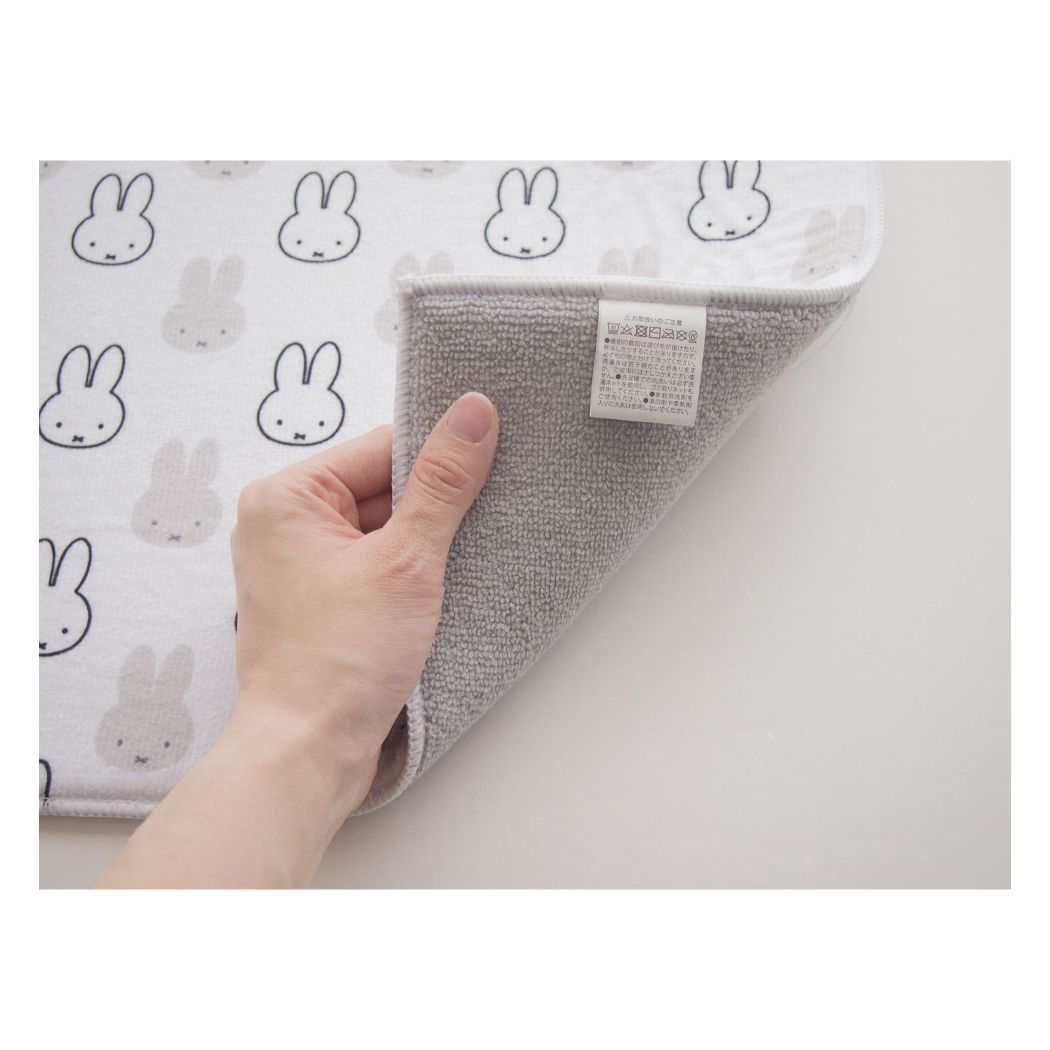 ミッフィー 吸水マット 吸水水切りマット30×40cm WH 顔だけミッフィー ディックブルーナ オカトー プレゼント 男の子 女の子