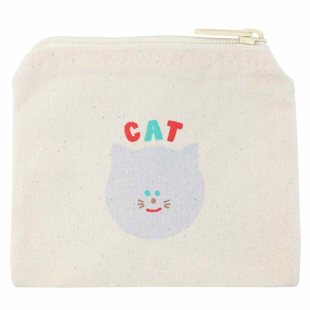フラットポーチ ミニポーチ CAT オクタニコーポレーション プレゼント 男の子 女の子 ギフト