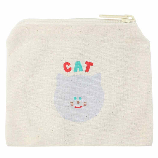 フラットポーチ ミニポーチ CAT オクタニコーポレーション プレゼント 男の子 女の子 ギフト