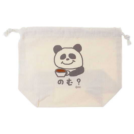巾着袋 きんちゃくポーチ のむ？ オクタニ