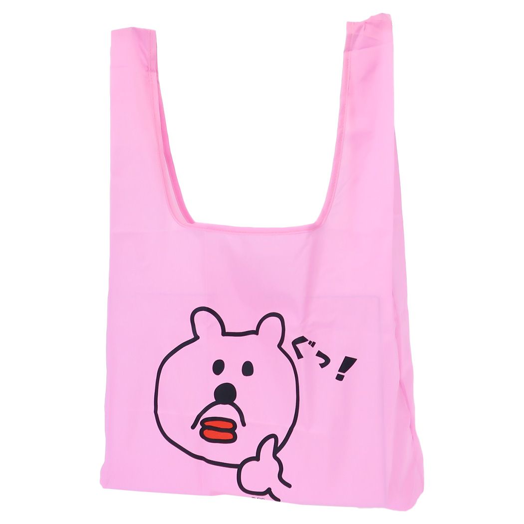 エコバッグ ECO BAG 折りたたみ ショッピングバッグ ヘタクソクマ オクタニ