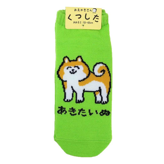 おえかきさん グッズ 女性用靴下 かわいい