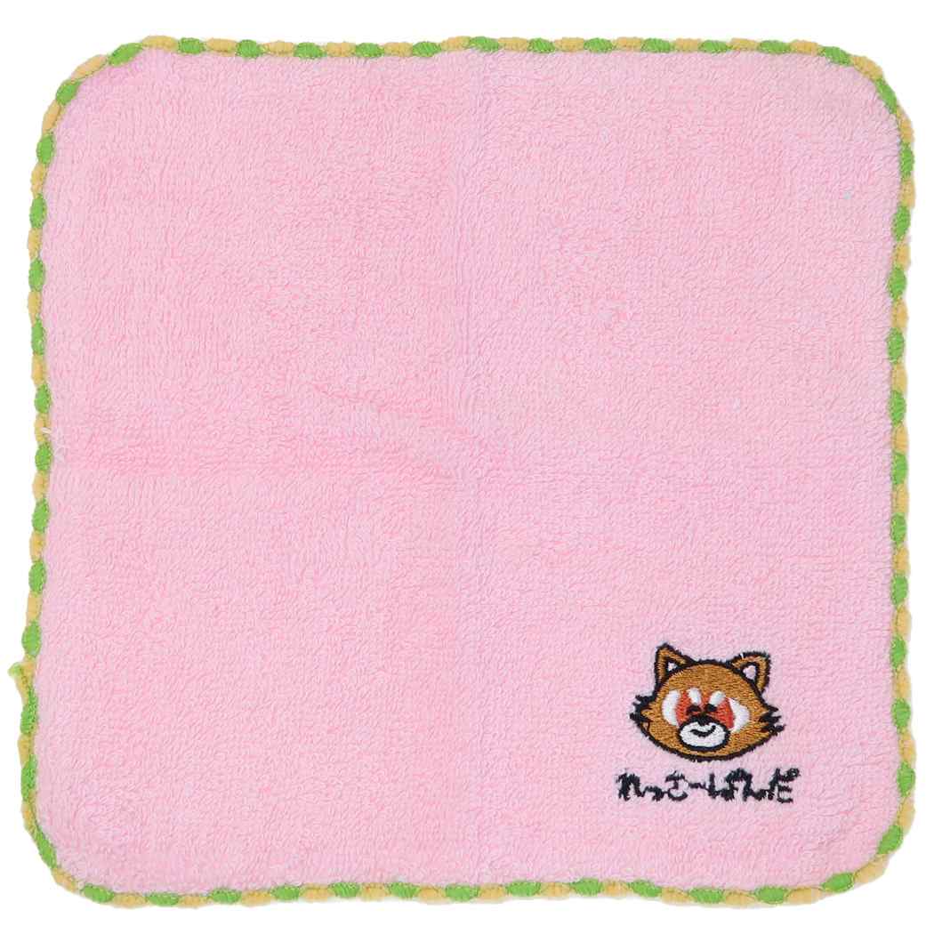 おえかきシリーズ グッズ ミニタオル 汗拭きタオル ワンポイント刺繍ハンカチタオル プレゼント 男の子 女の子 ギフト