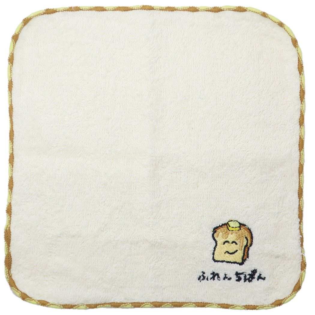 おえかきさん 汗拭きタオル ミニタオル ワンポイント刺繍ハンカチタオル ふれんちぱんさん プレゼント 男の子 女の子 ギフト