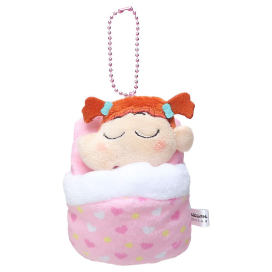 クレヨンしんちゃん マスコット おふとんマスコット ミニぬいぐるみボールチェーン BABYネネちゃん オスト