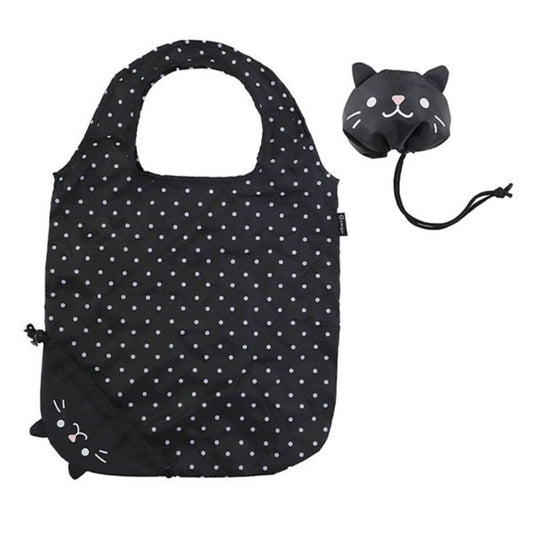 エコバッグ アニマルデイズ ecoron エコロン ねこ クロネコ 折りたたみ ショッピングバッグ お買い物かばん