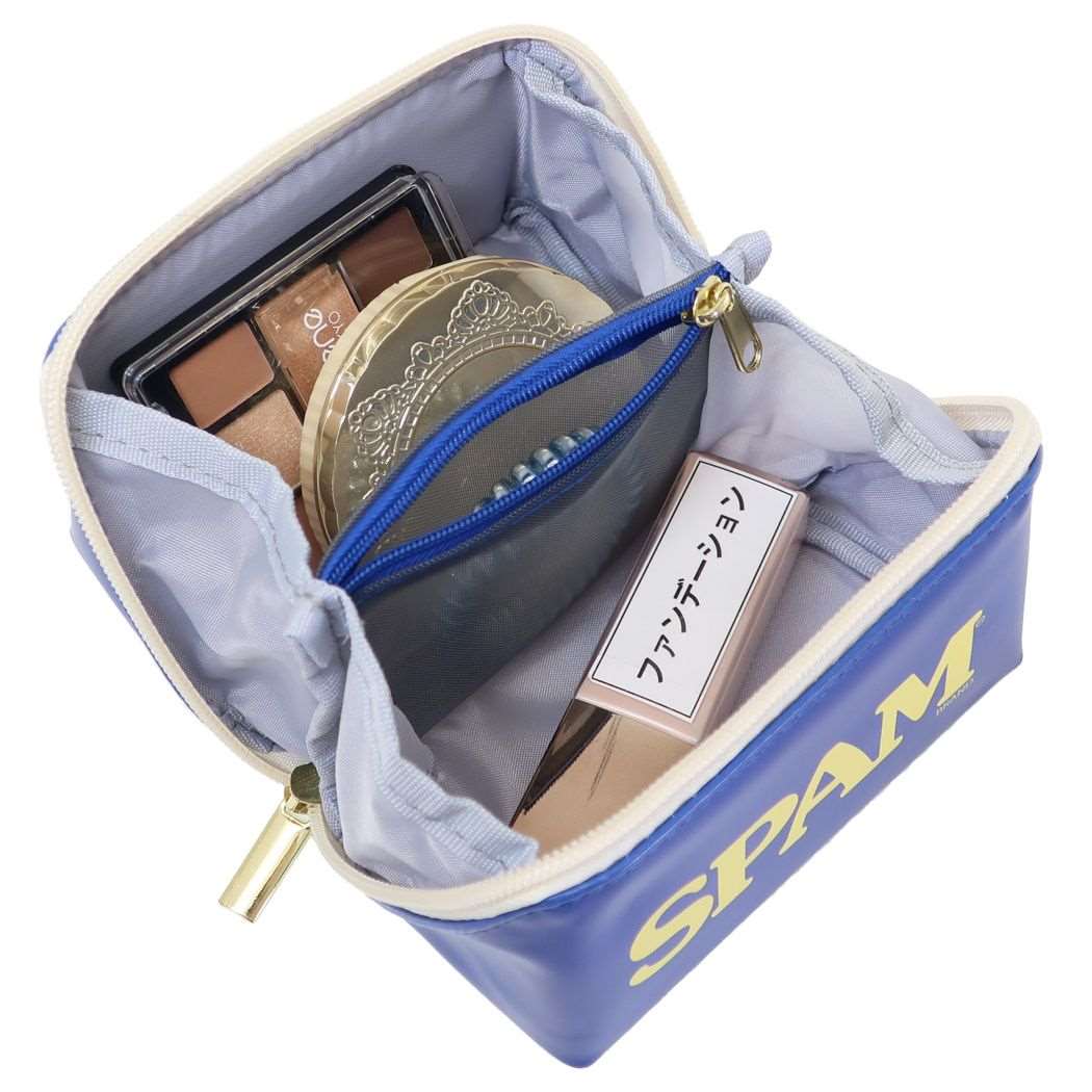 スパム pacapo.mini パカポミニ スクエアポーチ ミニコスメポーチ SPAMLOGO SPAM キャラクター プレゼント 男