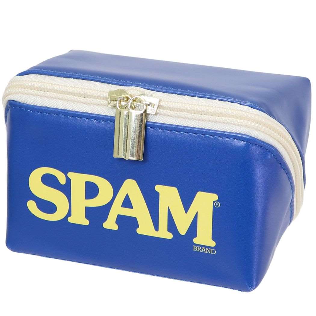 スパム pacapo.mini パカポミニ スクエアポーチ ミニコスメポーチ SPAMLOGO SPAM キャラクター プレゼント 男