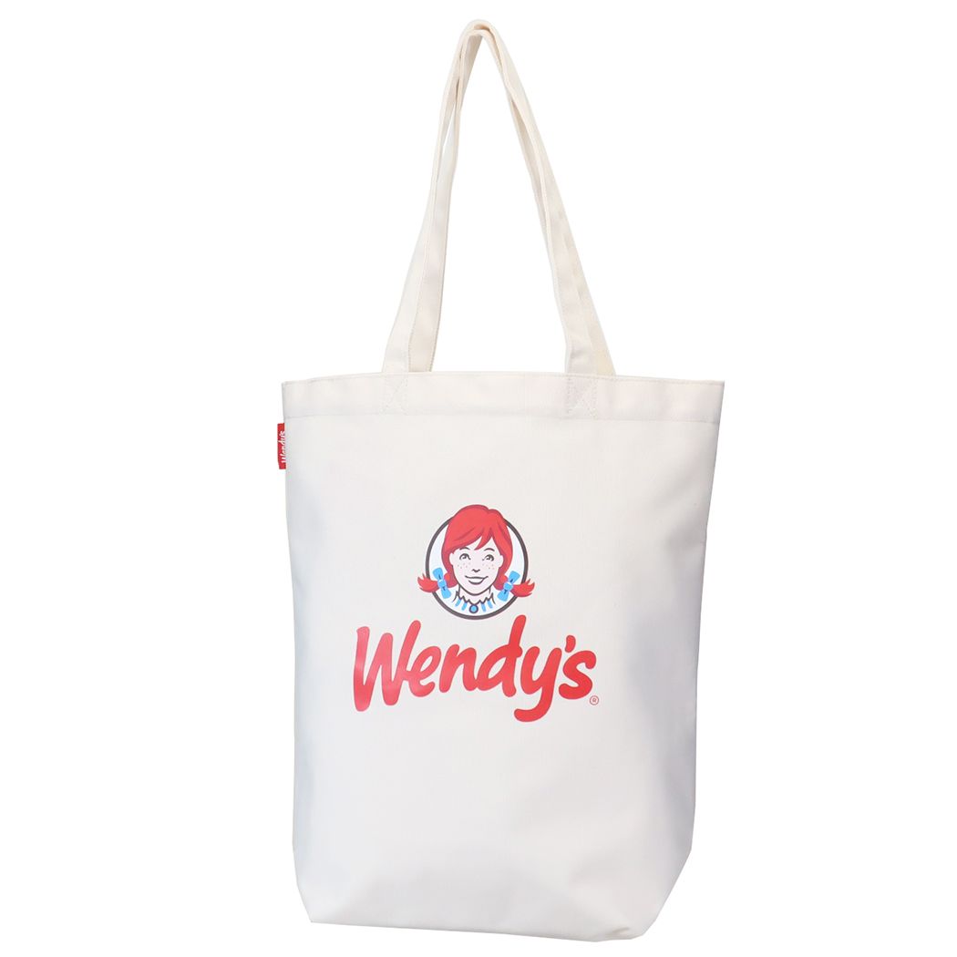ウェンディーズ キャラクター トートバッグ ロゴトート ロゴ Wendy's