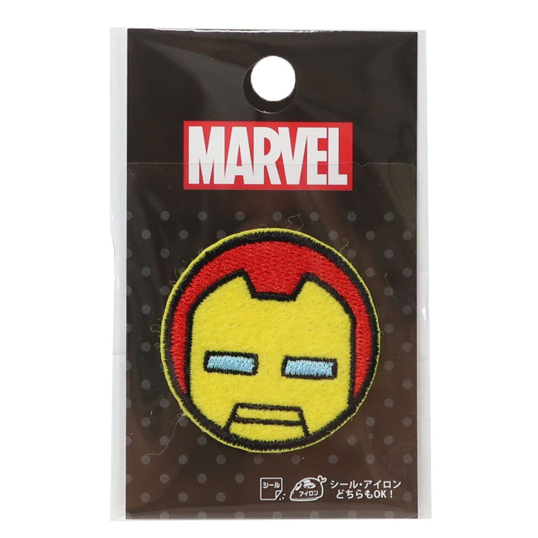 アイアンマン ワッペン アイロンパッチシール MARVEL パイオニア