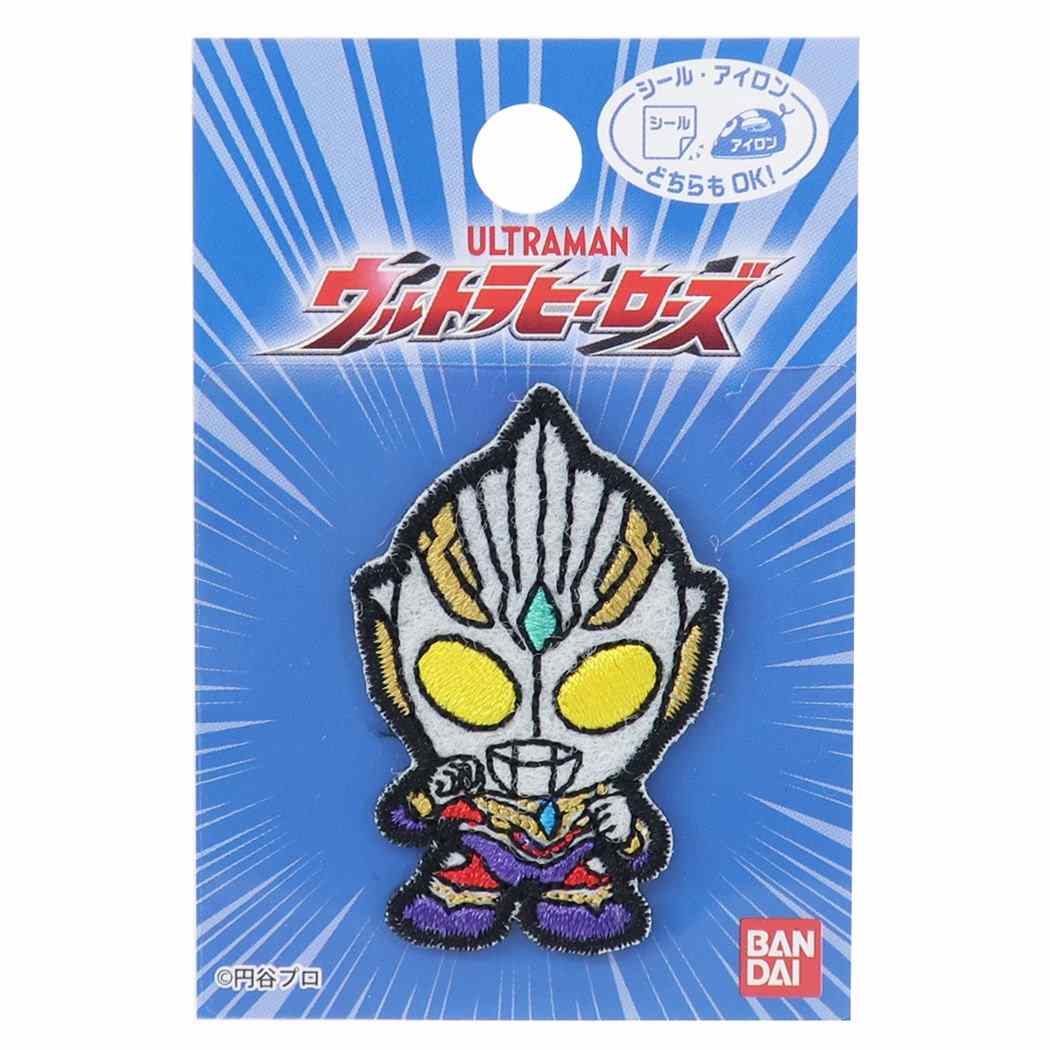 ワッペン ウルトラマントリガー アイロンパッチシール 特撮ヒーロー ウルトラヒーローズ 手芸用品 男の子 キャラクター プレゼント 女