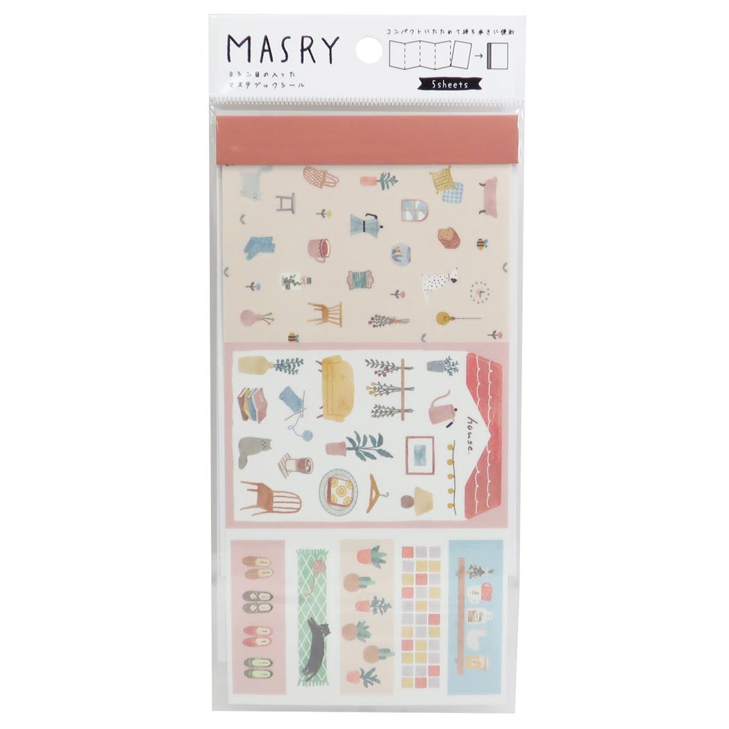 マスキングシール MASRY マスリー おうちタイム クーリア DECOシール かわいい プレゼント 男の子 女の子 ギフト