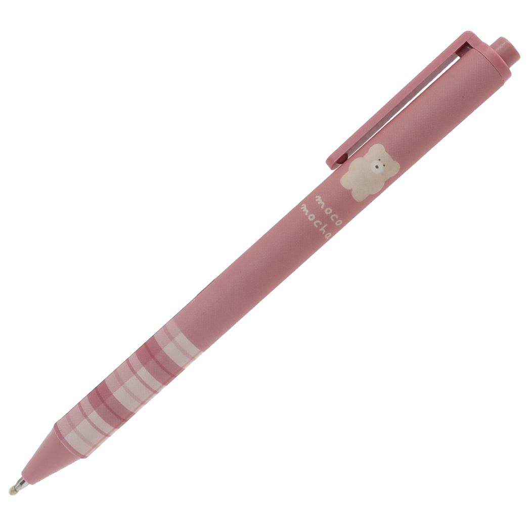 ボールペン モコモカ カラーマット ゲルペン ミルクティー レッド 女の子 小学生 中学生 高校生 グッズ プレゼント 男の子 ギフト