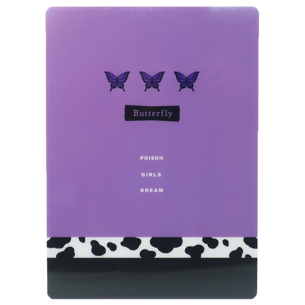 デスクパッド 下敷き Butterfly ST バタフライドリームズパープル クーリア 新学期準備文具 かわいい プレゼント