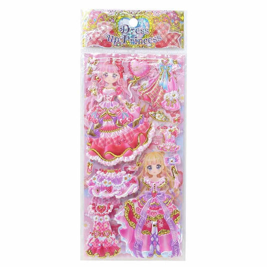 きせかえシール ドレスアッププリンセスシール スイートベリールージュプリンセス クーリア