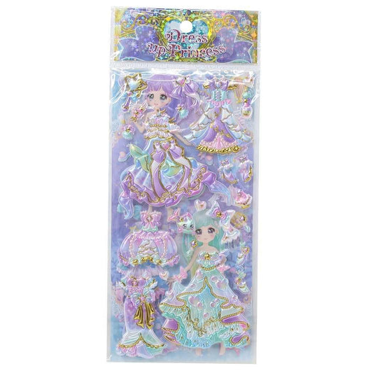 きせかえシール ドレスアッププリンセスシール ルミナスマーメイドプリンセス