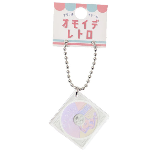 キーチェーン オモイデレトロ アクリルチャーム CD さよならエモーション クーリア プレゼント 男の子 女の子 ギフト