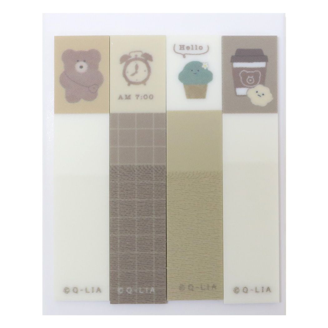 付箋 ほっこりモコモカ フセンボックス はみがきタイム クーリア