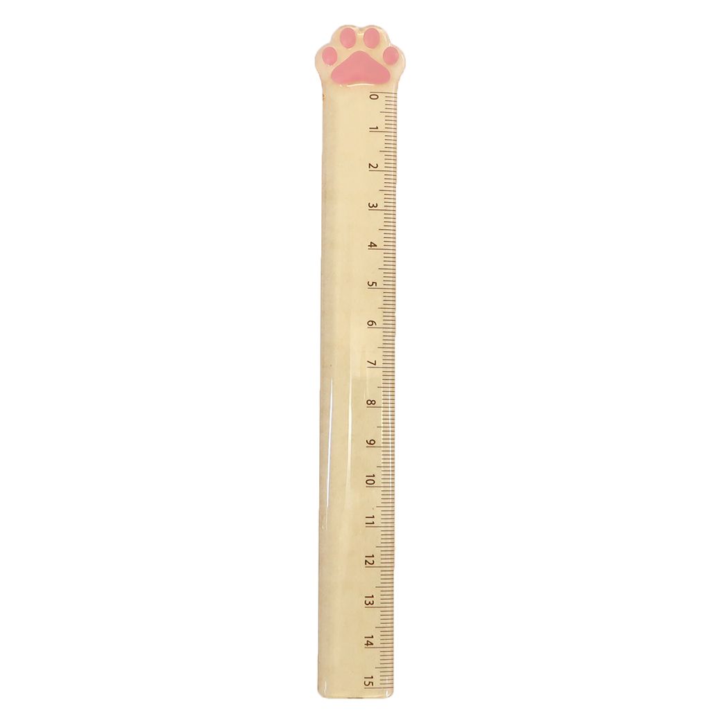 スケール 15cm おててこれくしょん Otete Collection 定規 クーリア わんこ しば