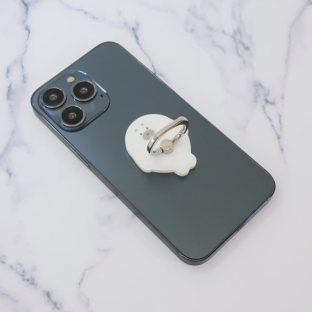 スマホアクセ ゆるすいみー スマホリング あざらし クーリア