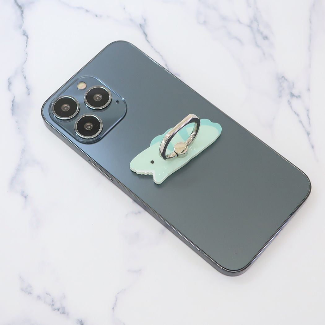 スマホアクセ ゆるすいみー スマホリング うつぼ クーリア
