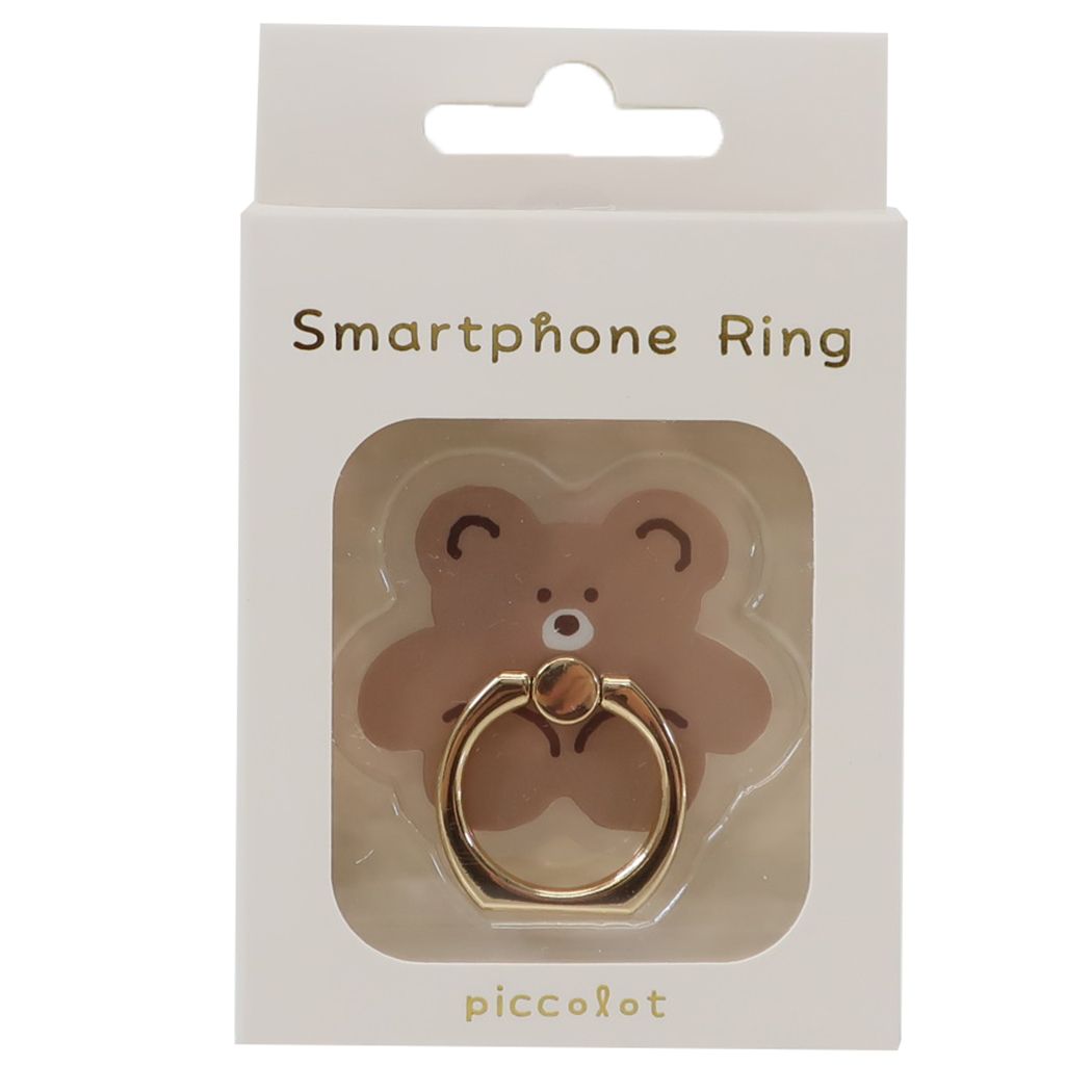 スマホアクセ ピッコロット スマホリング くま piccolot クーリア