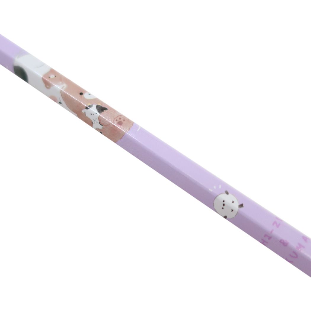 鉛筆 むぎゅっとふれんず 2B 六角 くま＆ちーず 新学期準備文具
