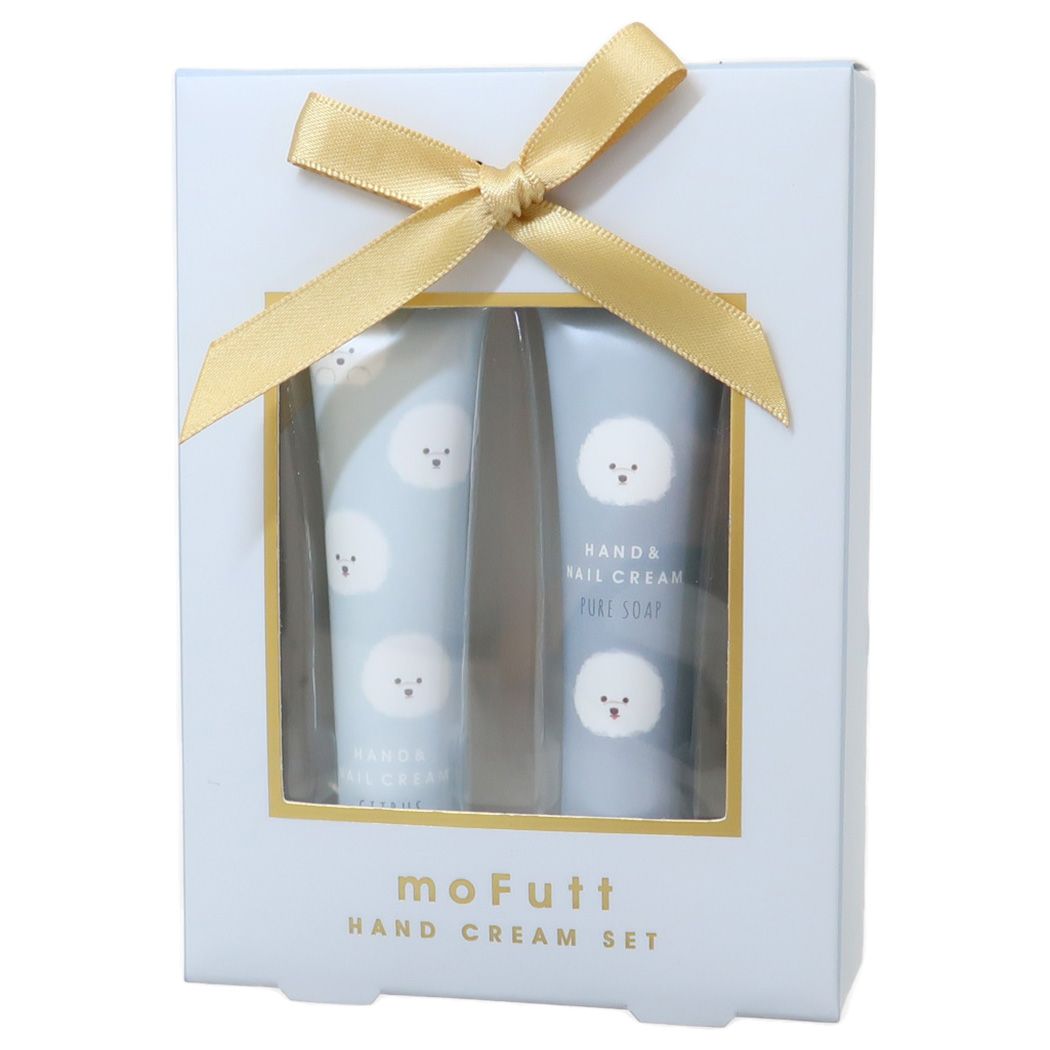 ハンドクリームセット モフット ハンドクリーム クーリア びしょん