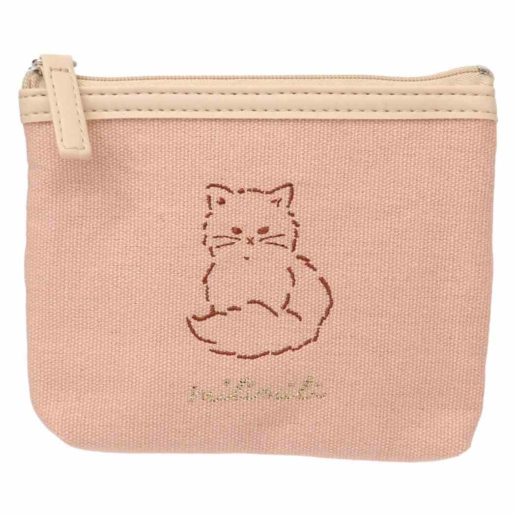 ミニポーチ ミリミリ milimili ティッシュポーチ ねこ ネコ 小物入れ ポケットティッシュケース