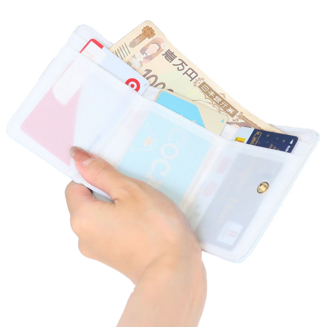 ミニウォレット モフット ミニ財布 びしょん