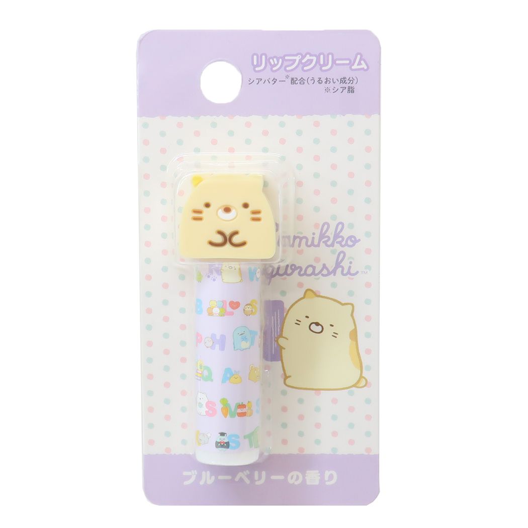 すみっコぐらし グッズ コスメ雑貨 サンエックス キャラクター マスコット付きリップクリーム