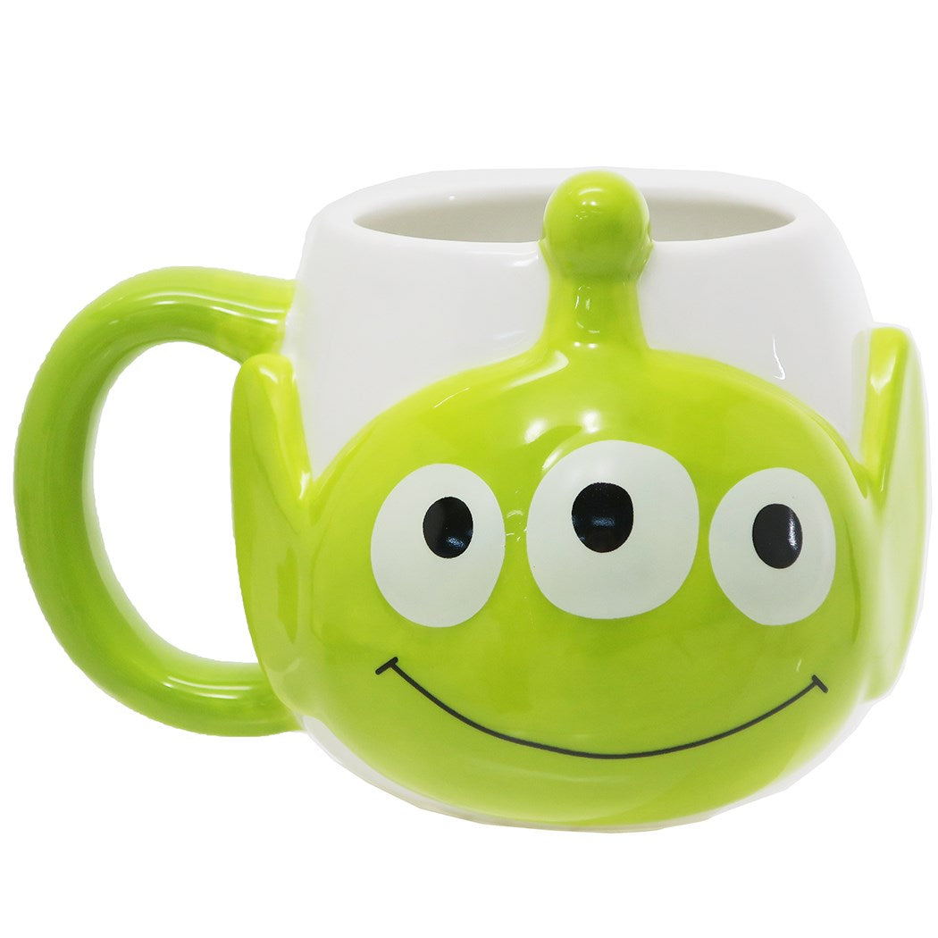 トイストーリー マグカップ ダイカット フェイスマグ エイリアン グッズ 350ml ギフト食器 プレゼント 男の子 女の子